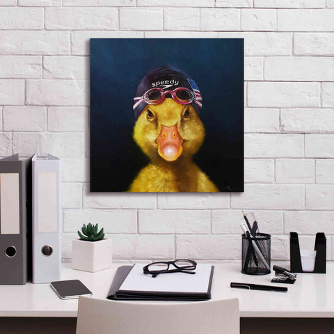 Image of 'Olympic Hopeful No. 1' by Lucia Heffernan, Canvas Wall Art,18x18