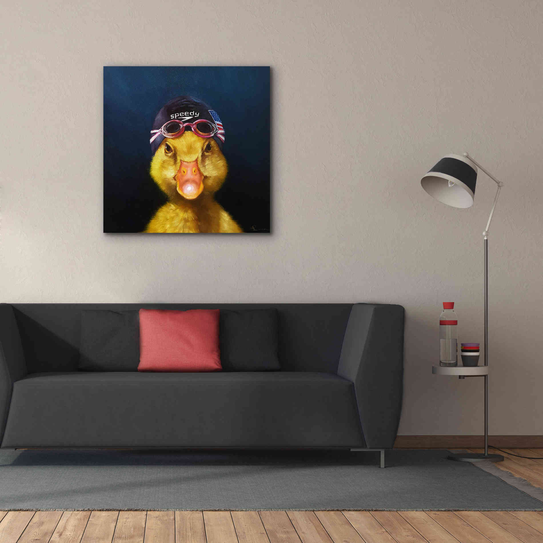 'Olympic Hopeful No. 1' by Lucia Heffernan, Canvas Wall Art,37x37