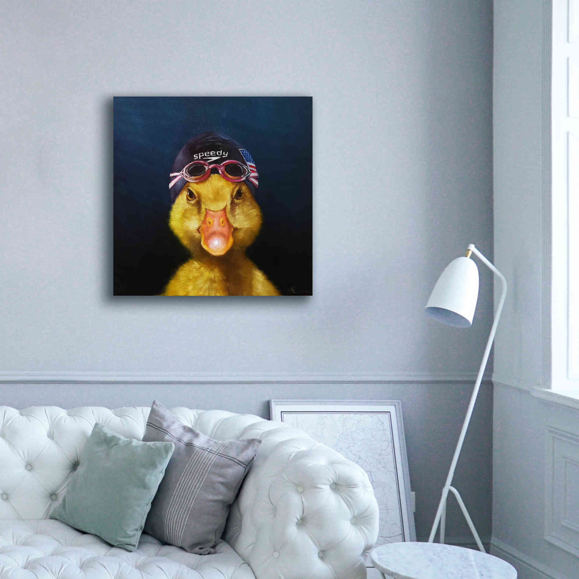 'Olympic Hopeful No. 1' by Lucia Heffernan, Canvas Wall Art,37x37