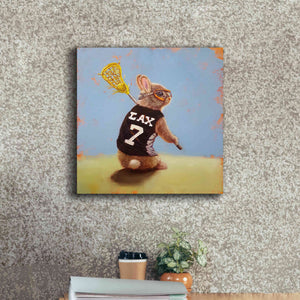 'Lax Bunny' by Lucia Heffernan, Canvas Wall Art,18x18