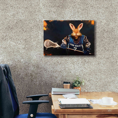 Image of 'Game Face No. 2' by Lucia Heffernan, Canvas Wall Art,24x20