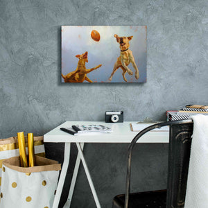 'Game Point' by Lucia Heffernan, Canvas Wall Art,18x12