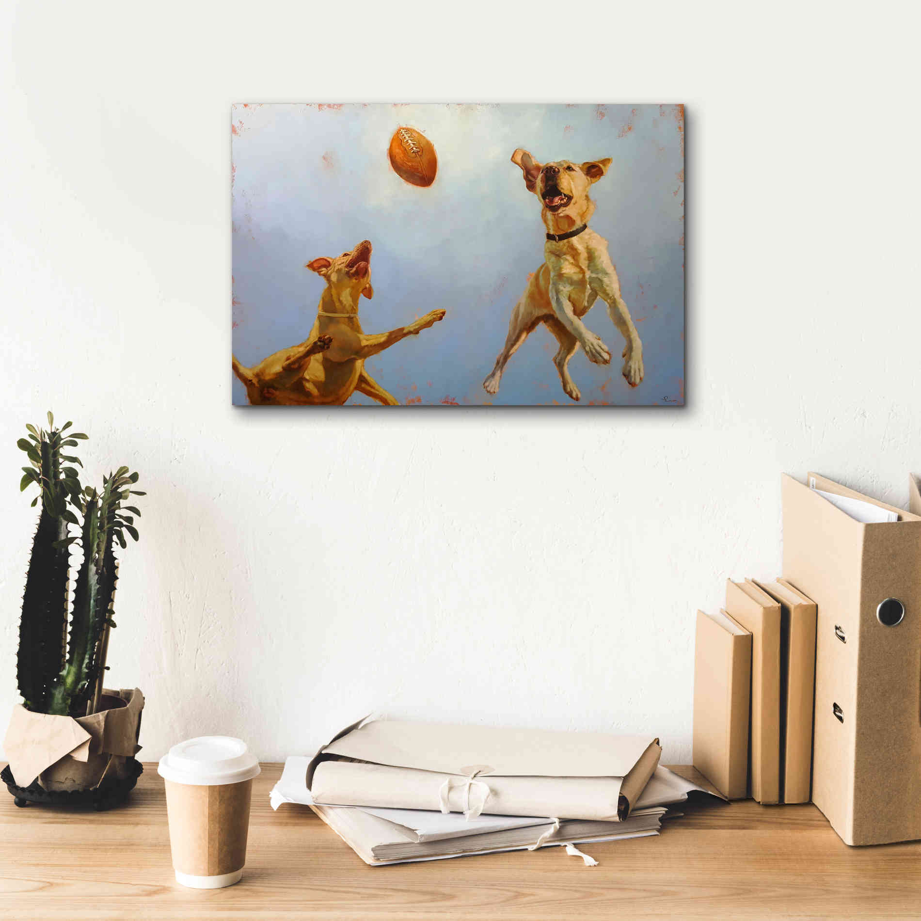 'Game Point' by Lucia Heffernan, Canvas Wall Art,18x12
