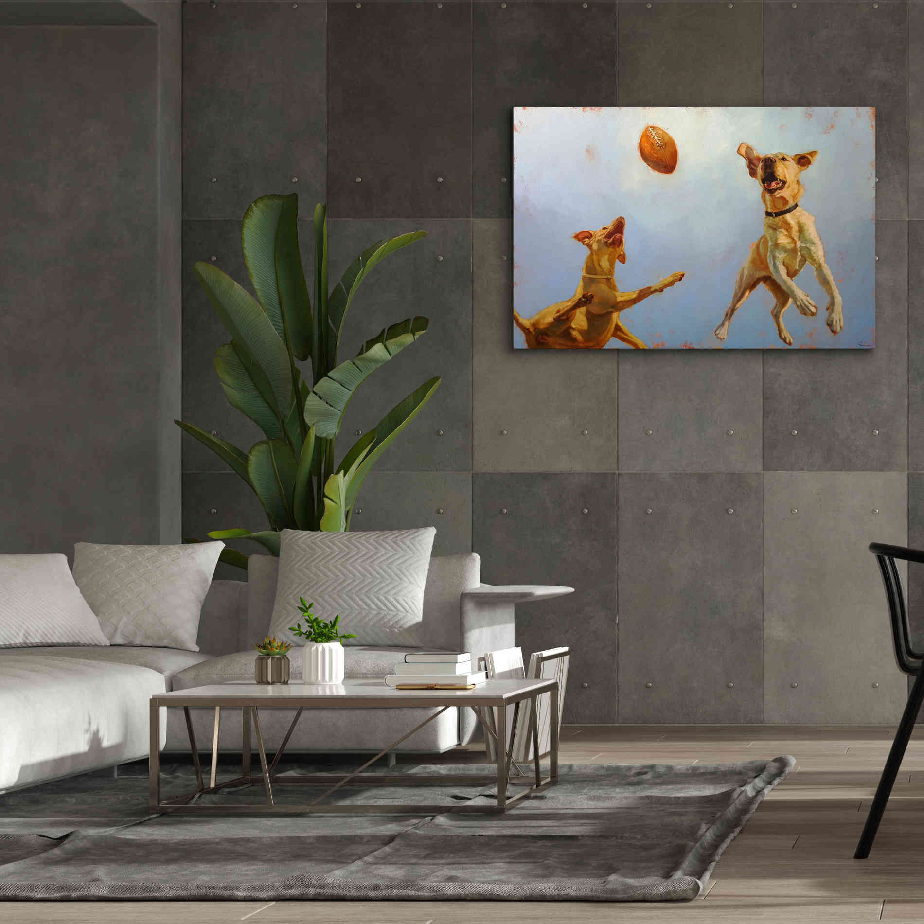'Game Point' by Lucia Heffernan, Canvas Wall Art,60x40