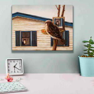 'Portrait Of An Enemy' by Lucia Heffernan, Canvas Wall Art,16x12