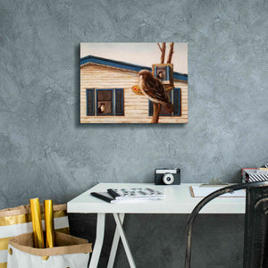 'Portrait Of An Enemy' by Lucia Heffernan, Canvas Wall Art,16x12
