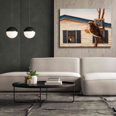 Image of 'Portrait Of An Enemy' by Lucia Heffernan, Canvas Wall Art,54x40