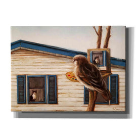 'Portrait Of An Enemy' by Lucia Heffernan, Canvas Wall Art