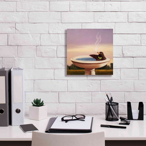 Image of 'Executive Soak' by Lucia Heffernan, Canvas Wall Art,12x12