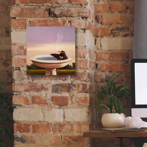 Image of 'Executive Soak' by Lucia Heffernan, Canvas Wall Art,12x12