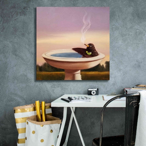 Image of 'Executive Soak' by Lucia Heffernan, Canvas Wall Art,26x26