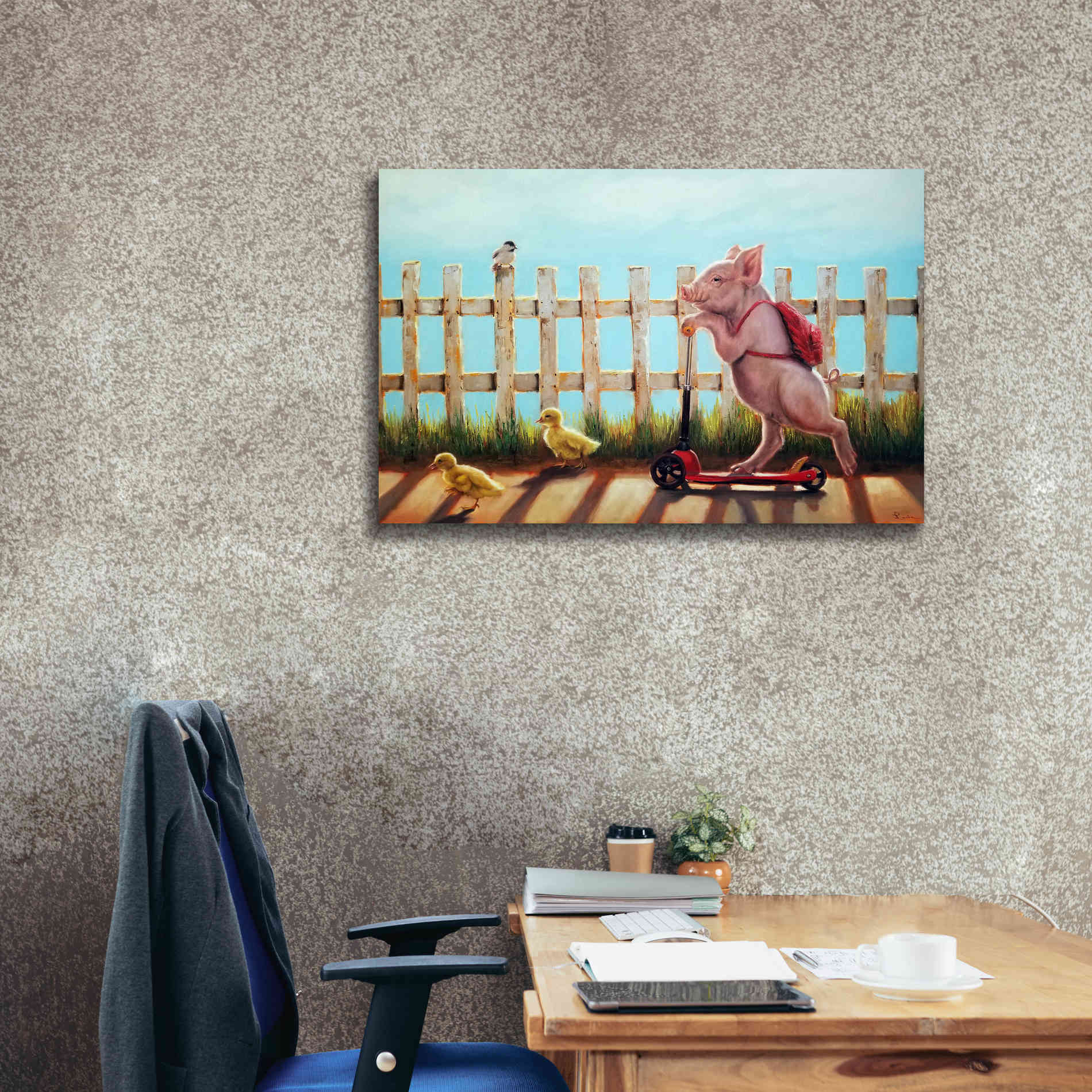 'Summer Stroll' by Lucia Heffernan, Canvas Wall Art,40x26