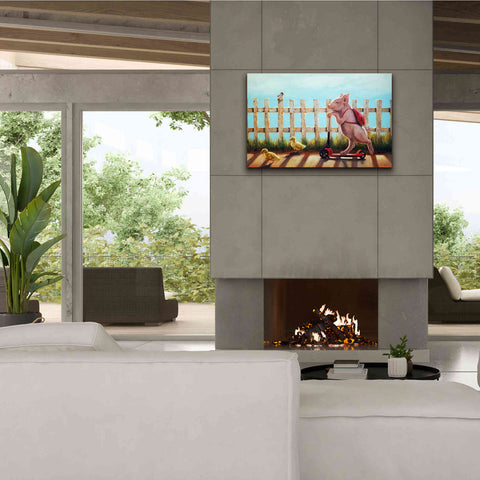Image of 'Summer Stroll' by Lucia Heffernan, Canvas Wall Art,40x26