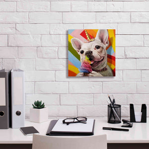 'Rainbow Party' by Lucia Heffernan, Canvas Wall Art,12x12