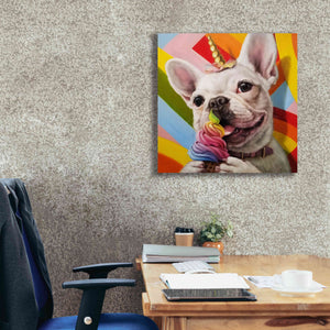 'Rainbow Party' by Lucia Heffernan, Canvas Wall Art,26x26