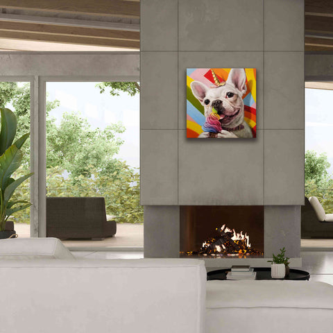 Image of 'Rainbow Party' by Lucia Heffernan, Canvas Wall Art,26x26