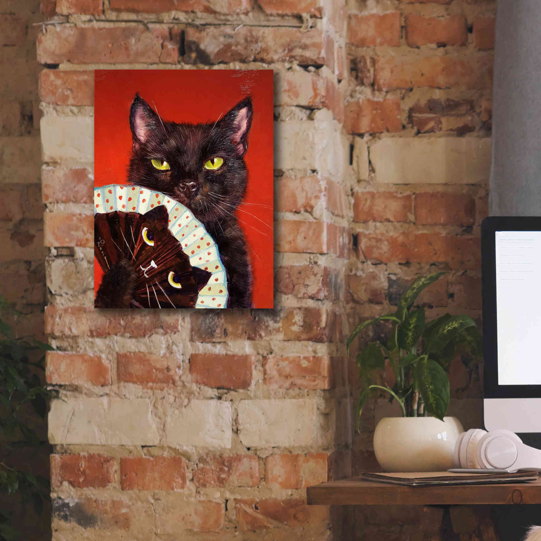 'Double Trouble' by Lucia Heffernan, Canvas Wall Art,12x16