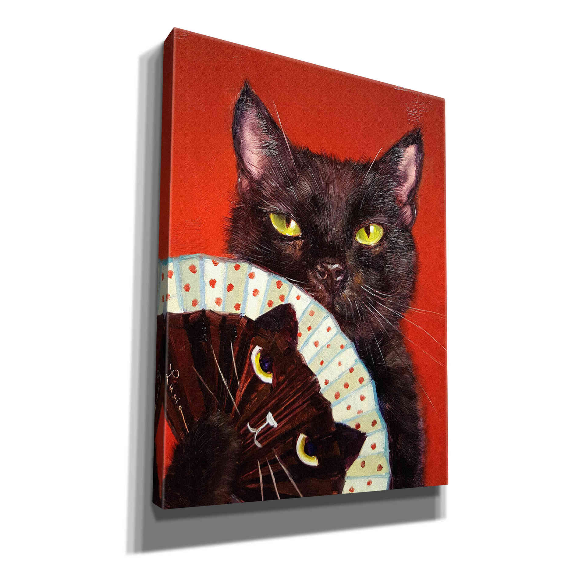 'Double Trouble' by Lucia Heffernan, Canvas Wall Art
