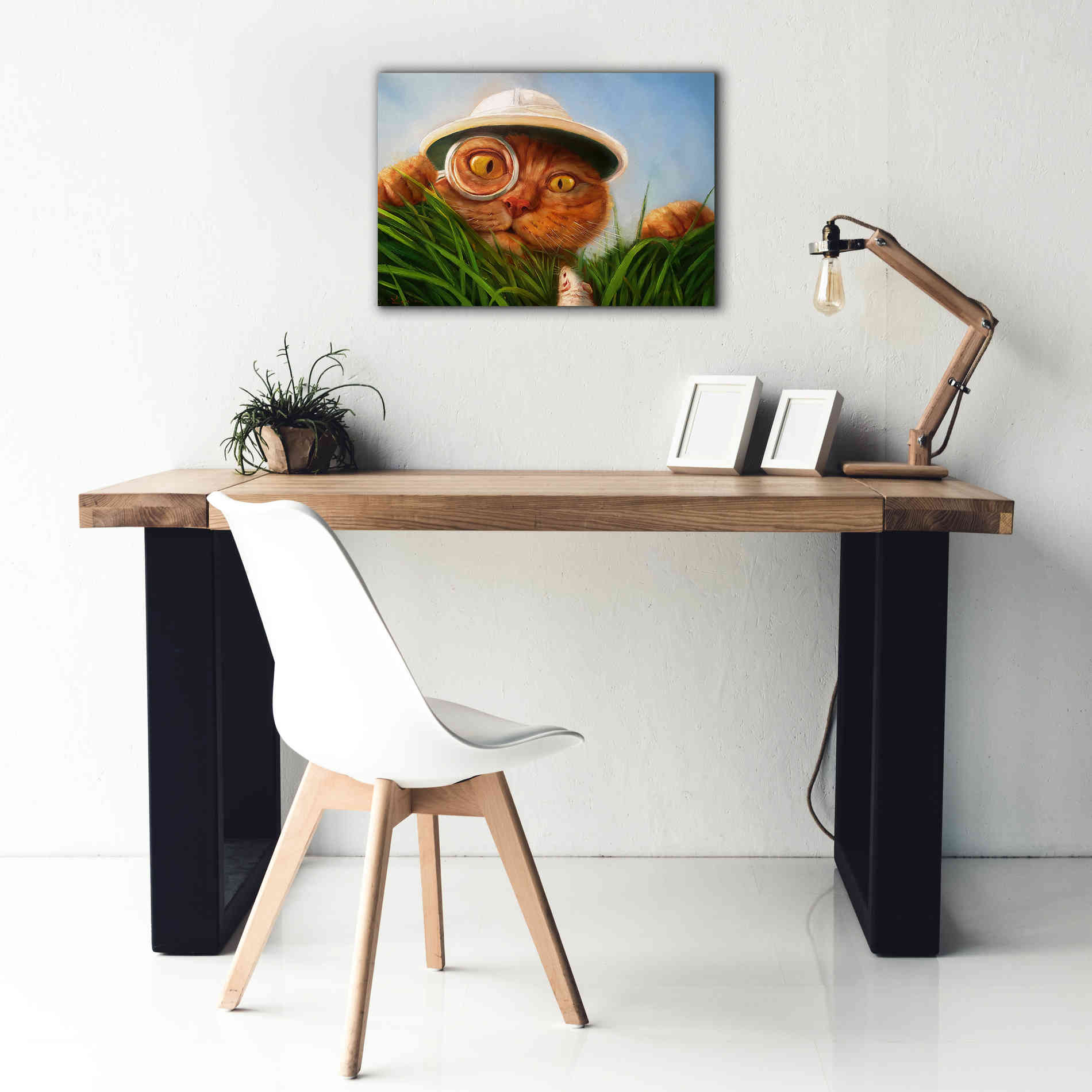 'Explorer' by Lucia Heffernan, Canvas Wall Art,26x18