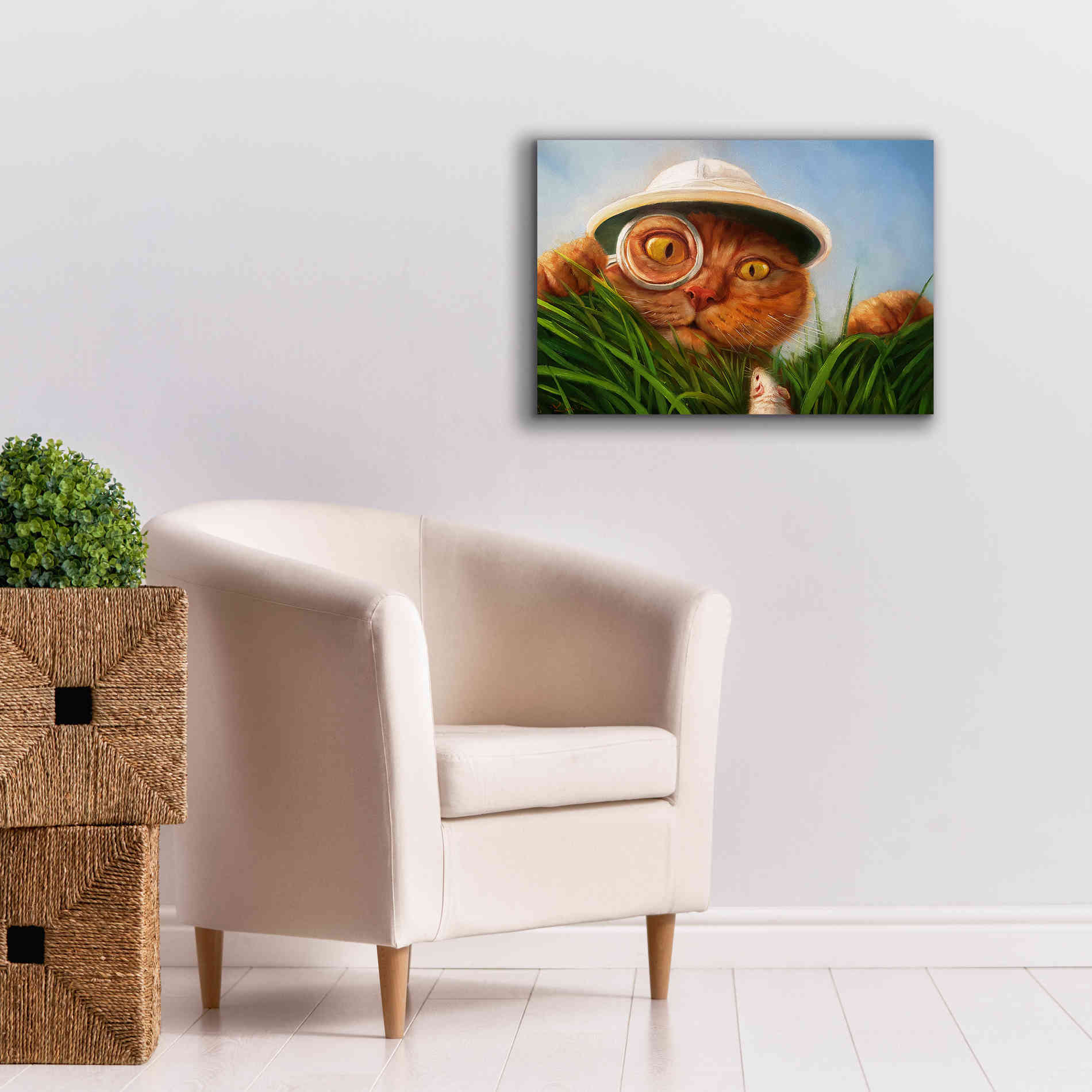'Explorer' by Lucia Heffernan, Canvas Wall Art,26x18