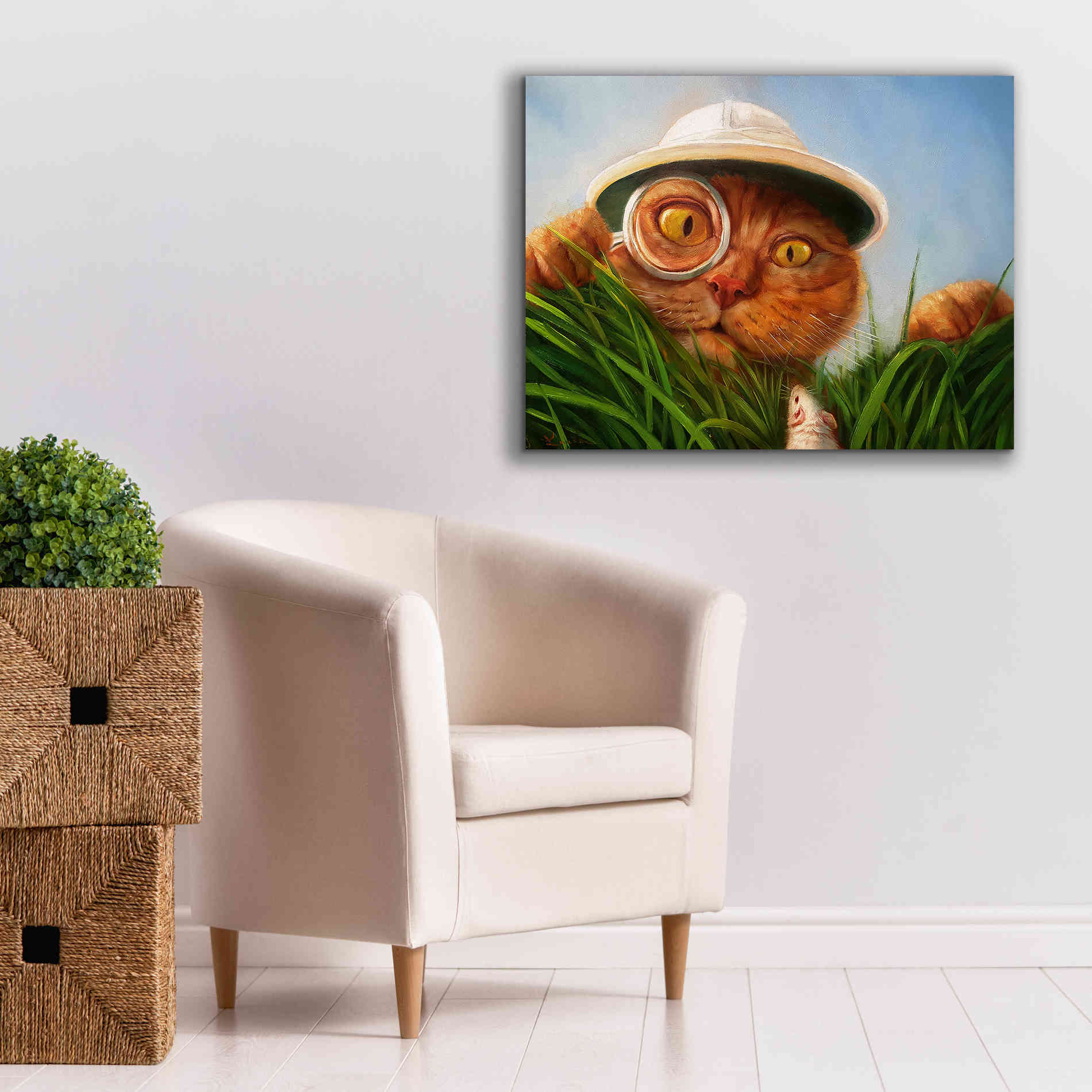 'Explorer' by Lucia Heffernan, Canvas Wall Art,34x26