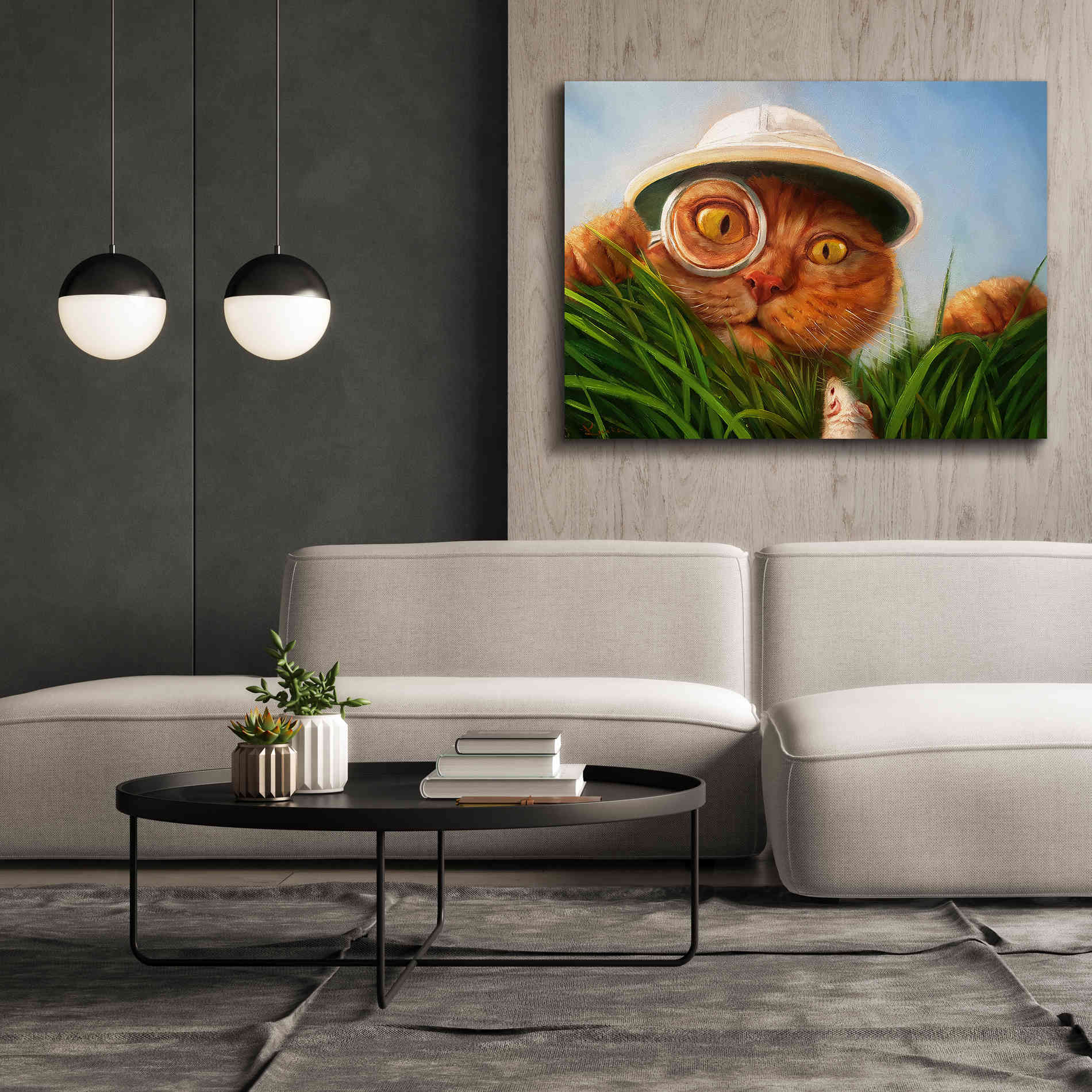'Explorer' by Lucia Heffernan, Canvas Wall Art,54x40