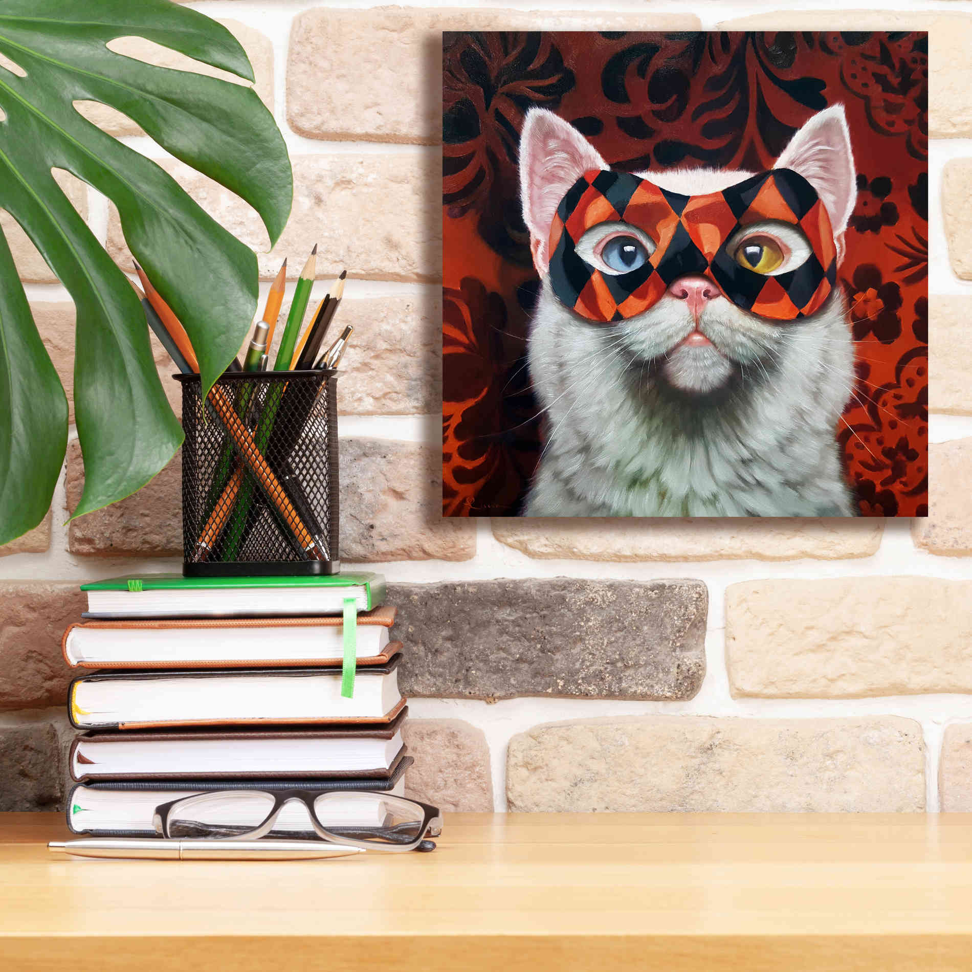 'Enigma' by Lucia Heffernan, Canvas Wall Art,12x12