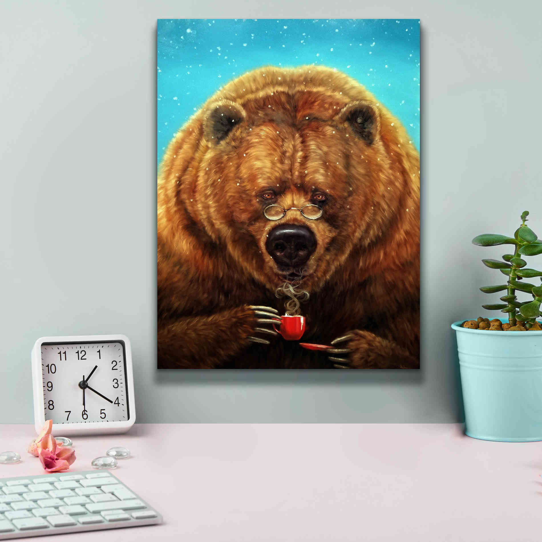 'Civilized' by Lucia Heffernan, Canvas Wall Art,12x16