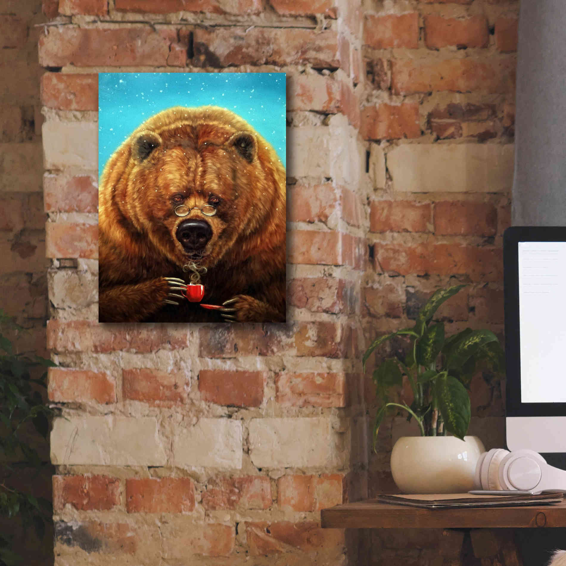 'Civilized' by Lucia Heffernan, Canvas Wall Art,12x16