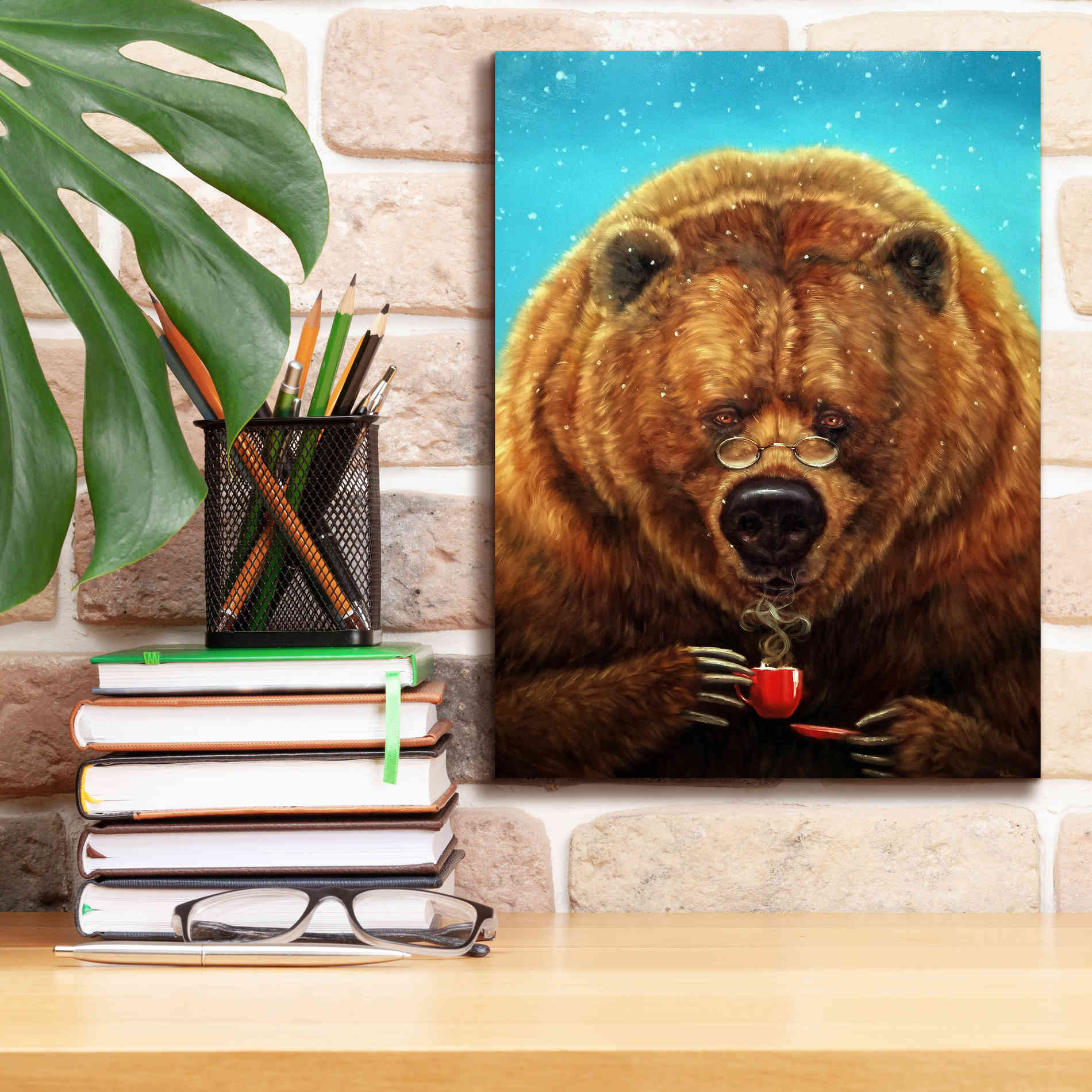 'Civilized' by Lucia Heffernan, Canvas Wall Art,12x16