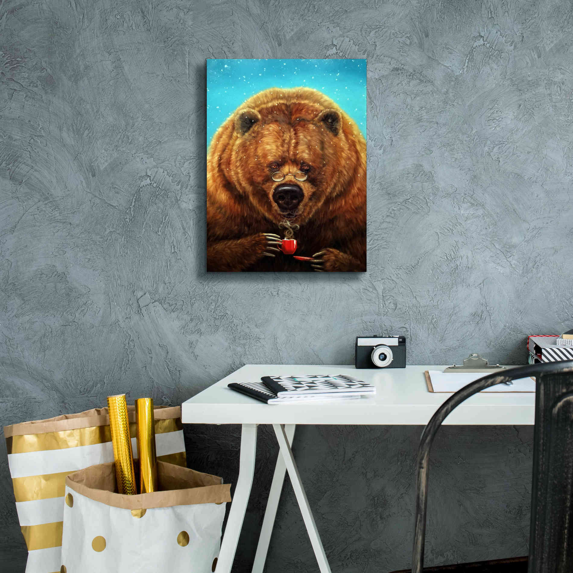 'Civilized' by Lucia Heffernan, Canvas Wall Art,12x16