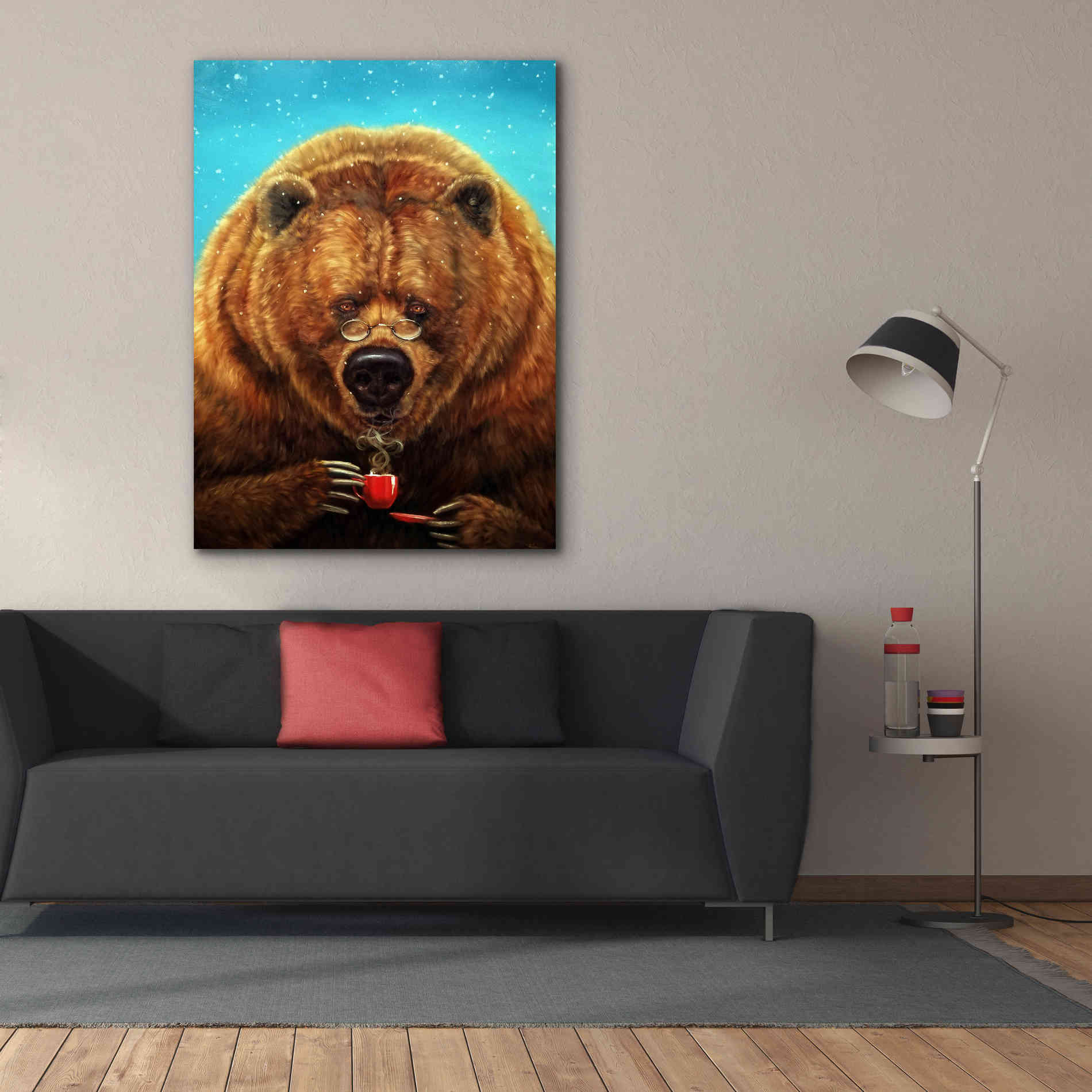 'Civilized' by Lucia Heffernan, Canvas Wall Art,40x54