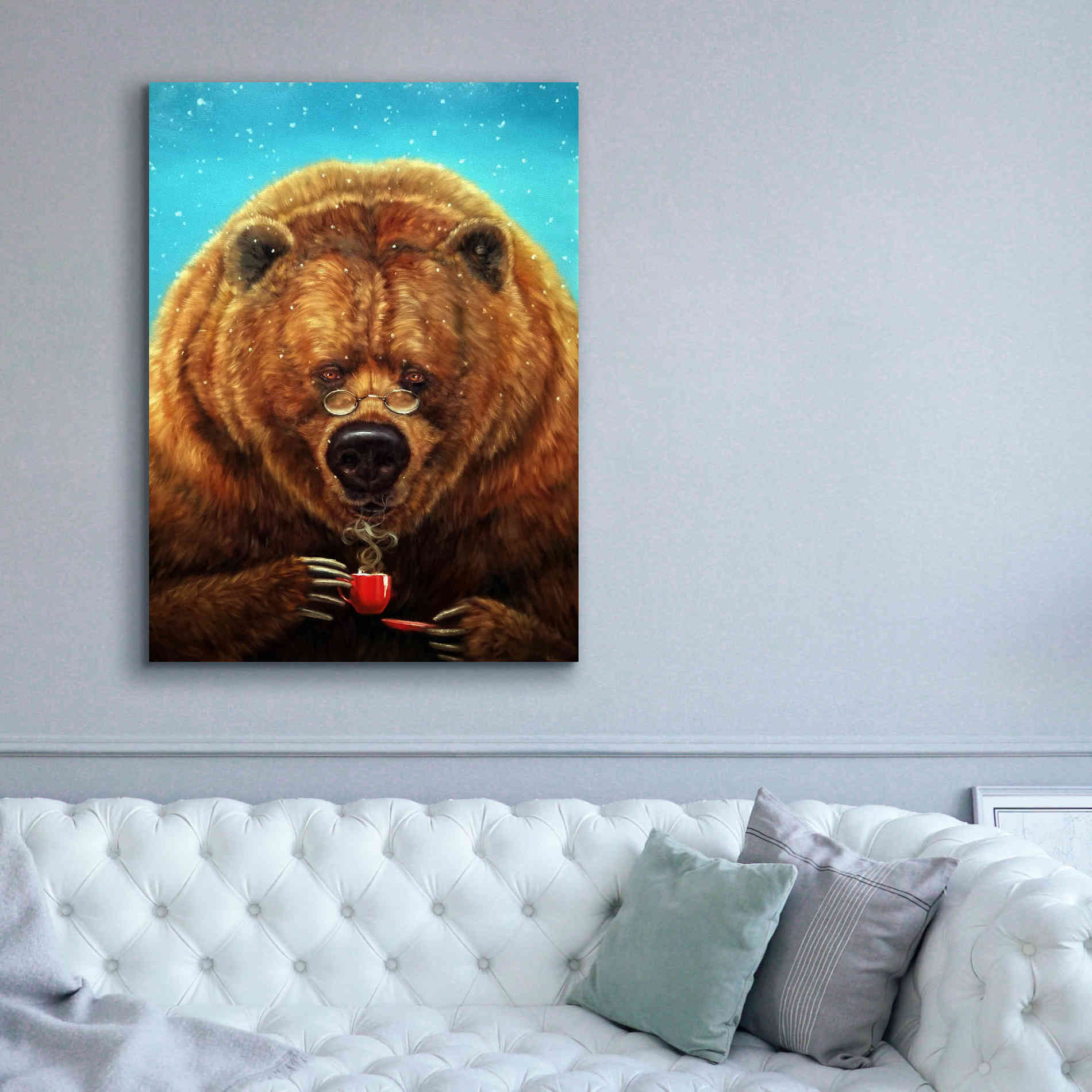 'Civilized' by Lucia Heffernan, Canvas Wall Art,40x54