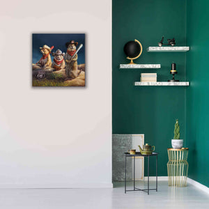 'Amarillo Sod Poodles' by Lucia Heffernan, Canvas Wall Art,26x26