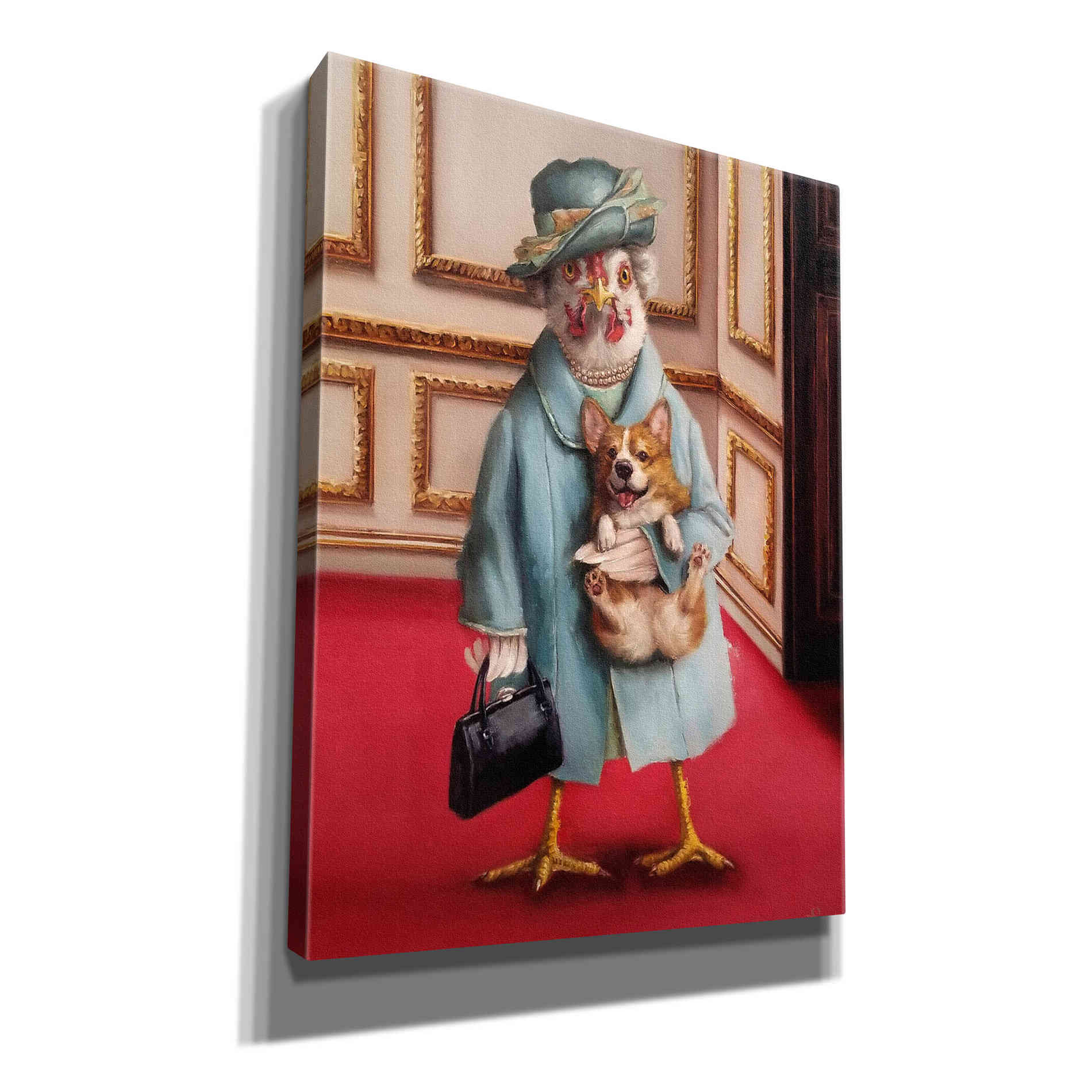 'Her Majesty' by Lucia Heffernan, Canvas Wall Art