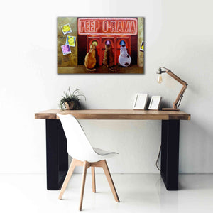 'Peepshow' by Lucia Heffernan, Canvas Wall Art,40x26