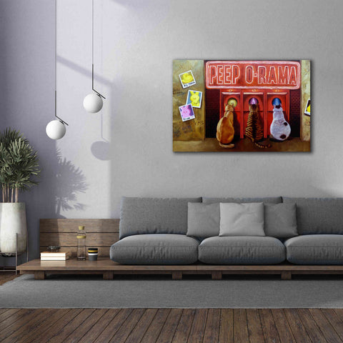 Image of 'Peepshow' by Lucia Heffernan, Canvas Wall Art,60x40