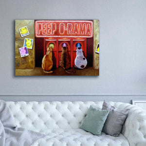'Peepshow' by Lucia Heffernan, Canvas Wall Art,60x40