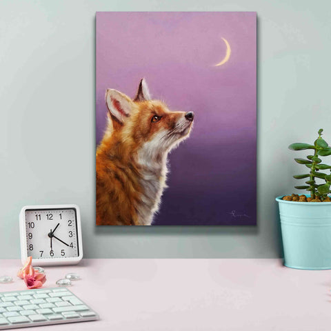 Image of 'Talking To The Moon' by Lucia Heffernan, Canvas Wall Art,12x16