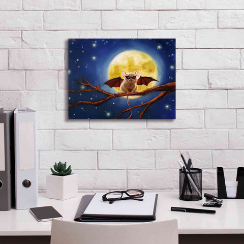Image of 'Fledemaus' by Lucia Heffernan, Canvas Wall Art,16x12