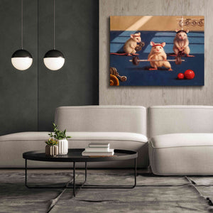 'Gym Rats' by Lucia Heffernan, Canvas Wall Art,54x40
