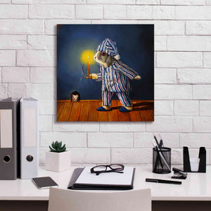 'The Night Before Xmas' by Lucia Heffernan, Canvas Wall Art,18x18