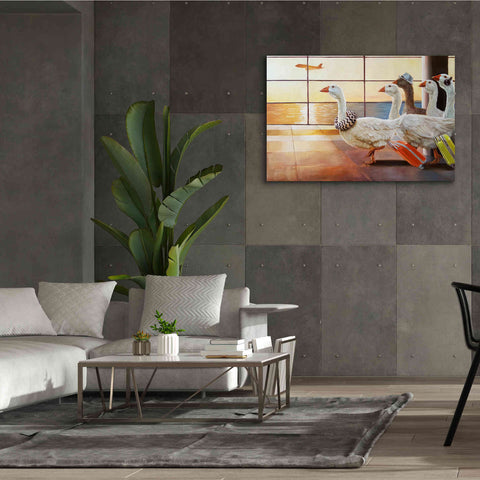 Image of 'First Class Migration' by Lucia Heffernan, Canvas Wall Art,60x40