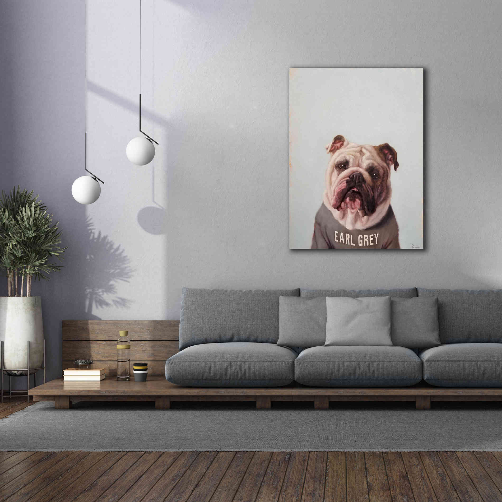 'Earl Gray' by Lucia Heffernan, Canvas Wall Art,40x54