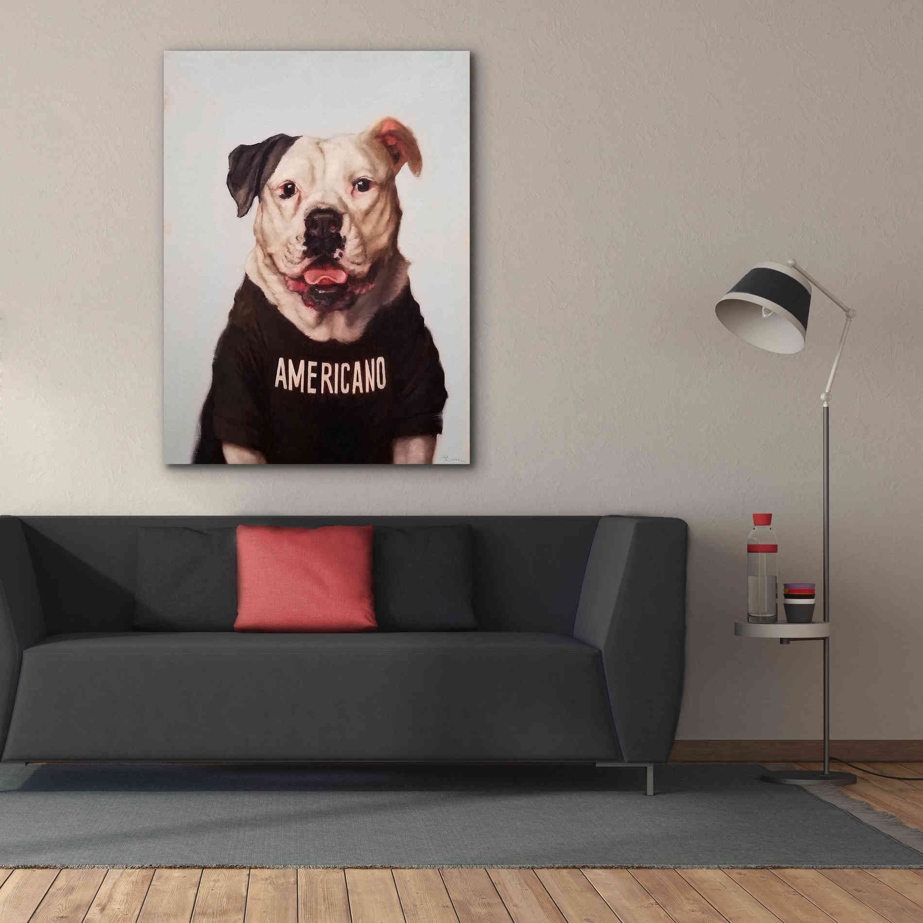 'Americano' by Lucia Heffernan, Canvas Wall Art,40x54
