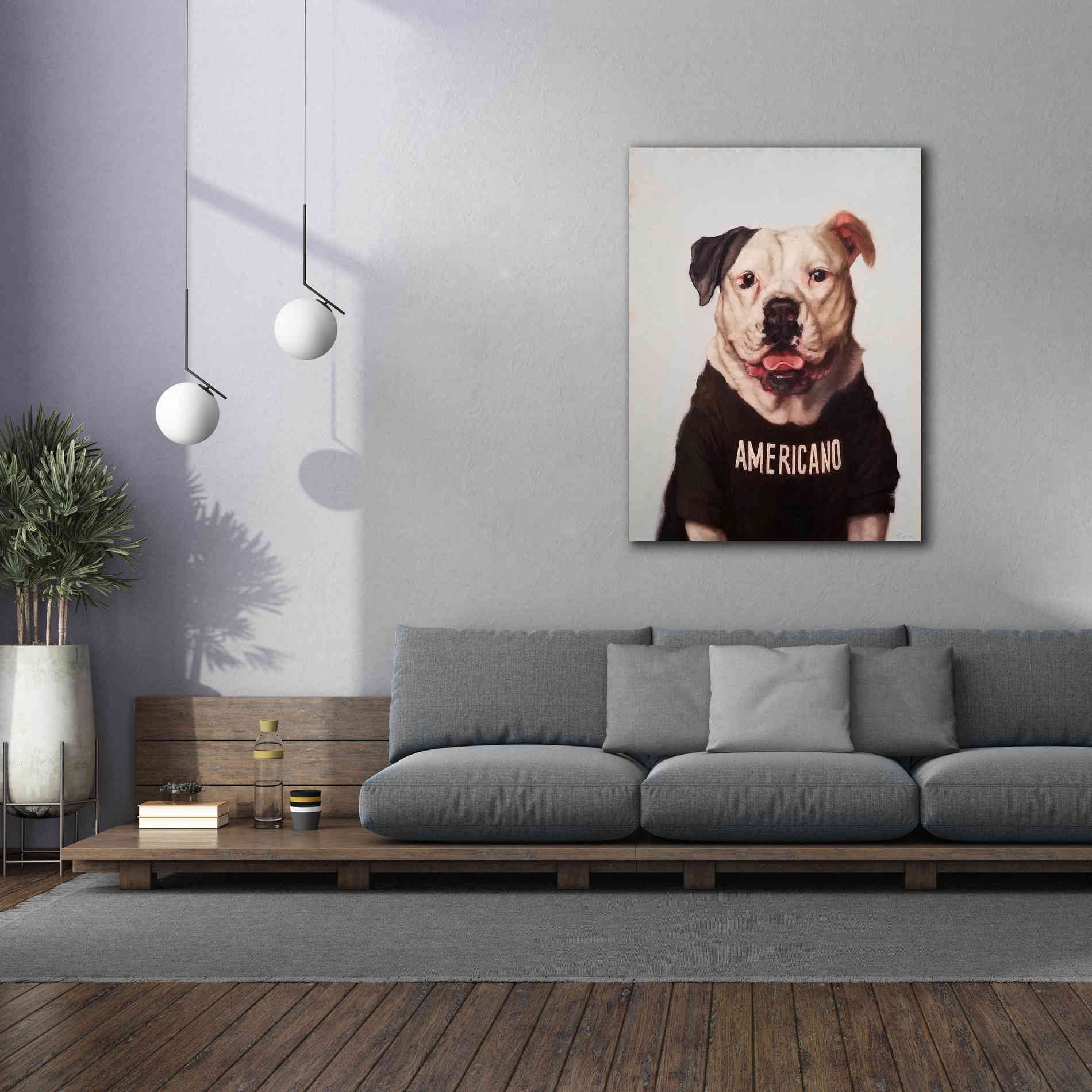 'Americano' by Lucia Heffernan, Canvas Wall Art,40x54