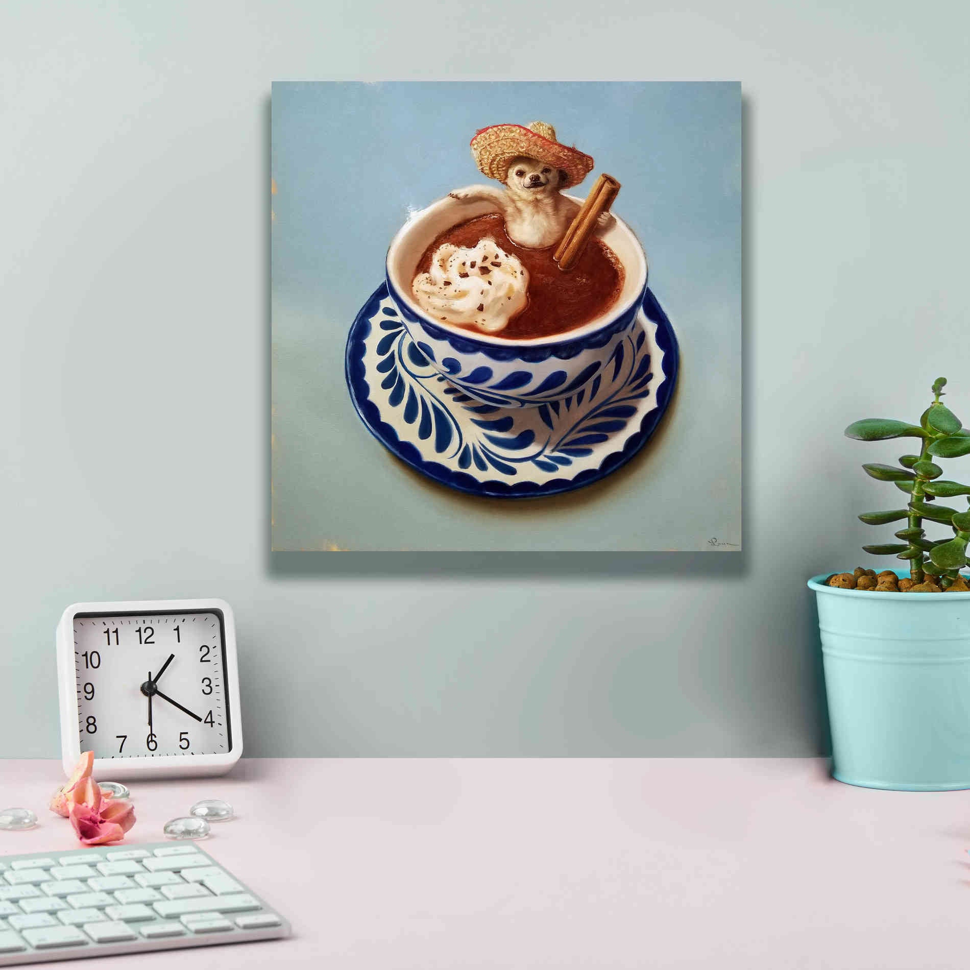 'Mexican Hot Chocolate' by Lucia Heffernan, Canvas Wall Art,12x12