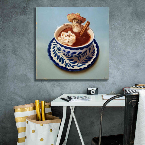 Image of 'Mexican Hot Chocolate' by Lucia Heffernan, Canvas Wall Art,26x26