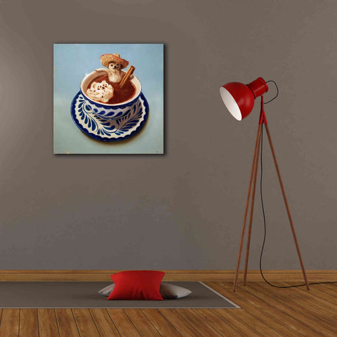 Image of 'Mexican Hot Chocolate' by Lucia Heffernan, Canvas Wall Art,26x26