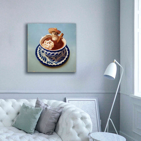 Image of 'Mexican Hot Chocolate' by Lucia Heffernan, Canvas Wall Art,37x37